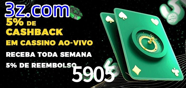 Promoções do cassino ao Vivo 5905